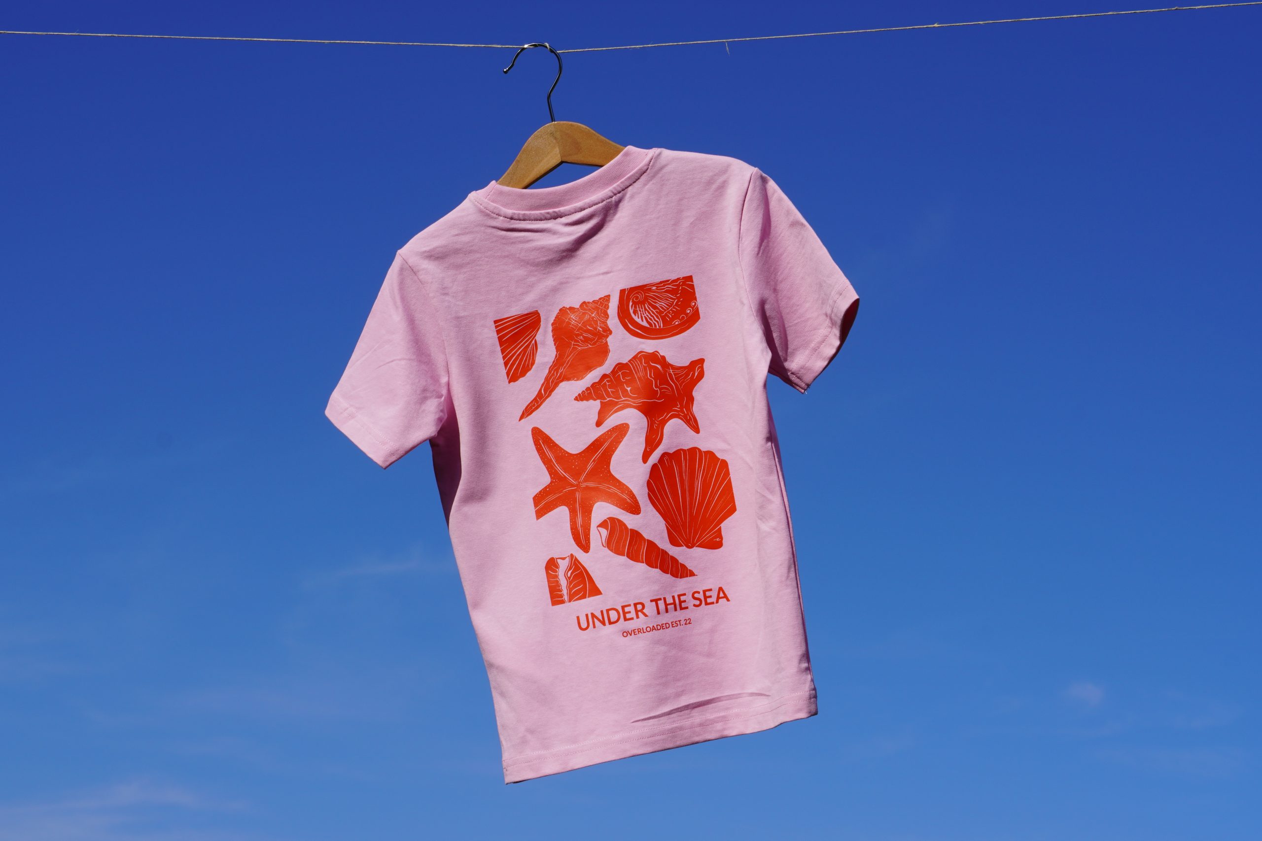 Under The Sea Kids Shirt Rosa