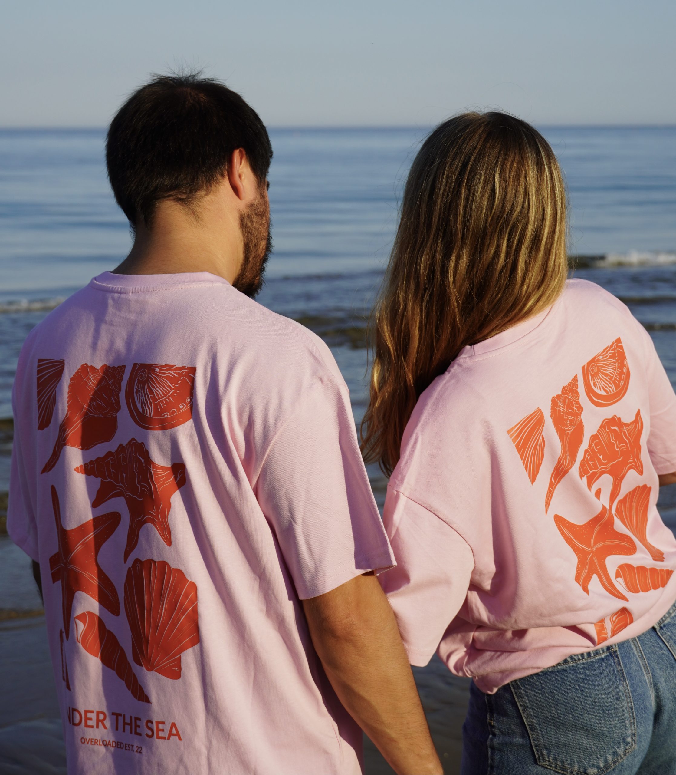 Under The Sea Oversized Shirt rosa