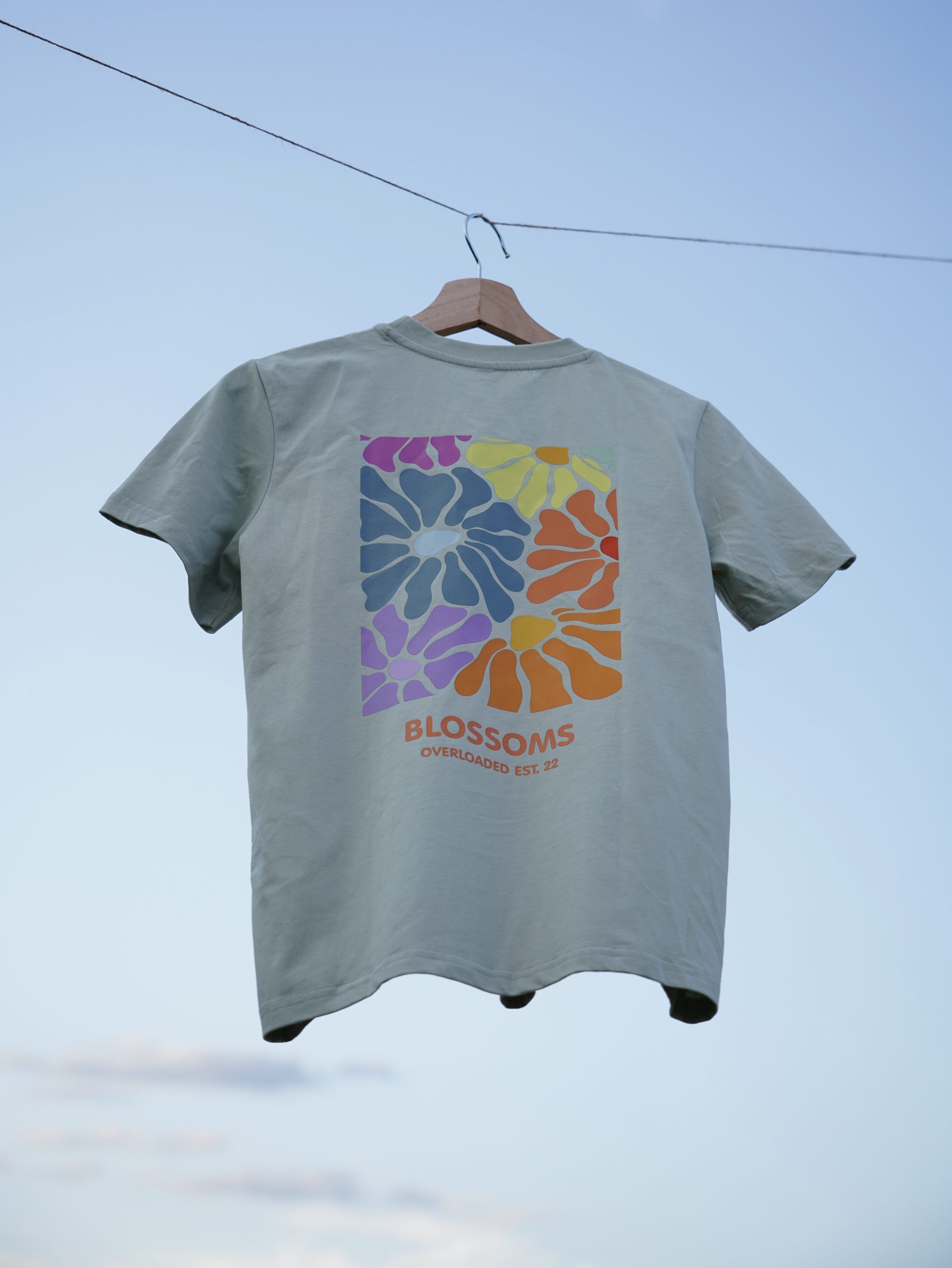 Blossoms Kids Shirt Grün