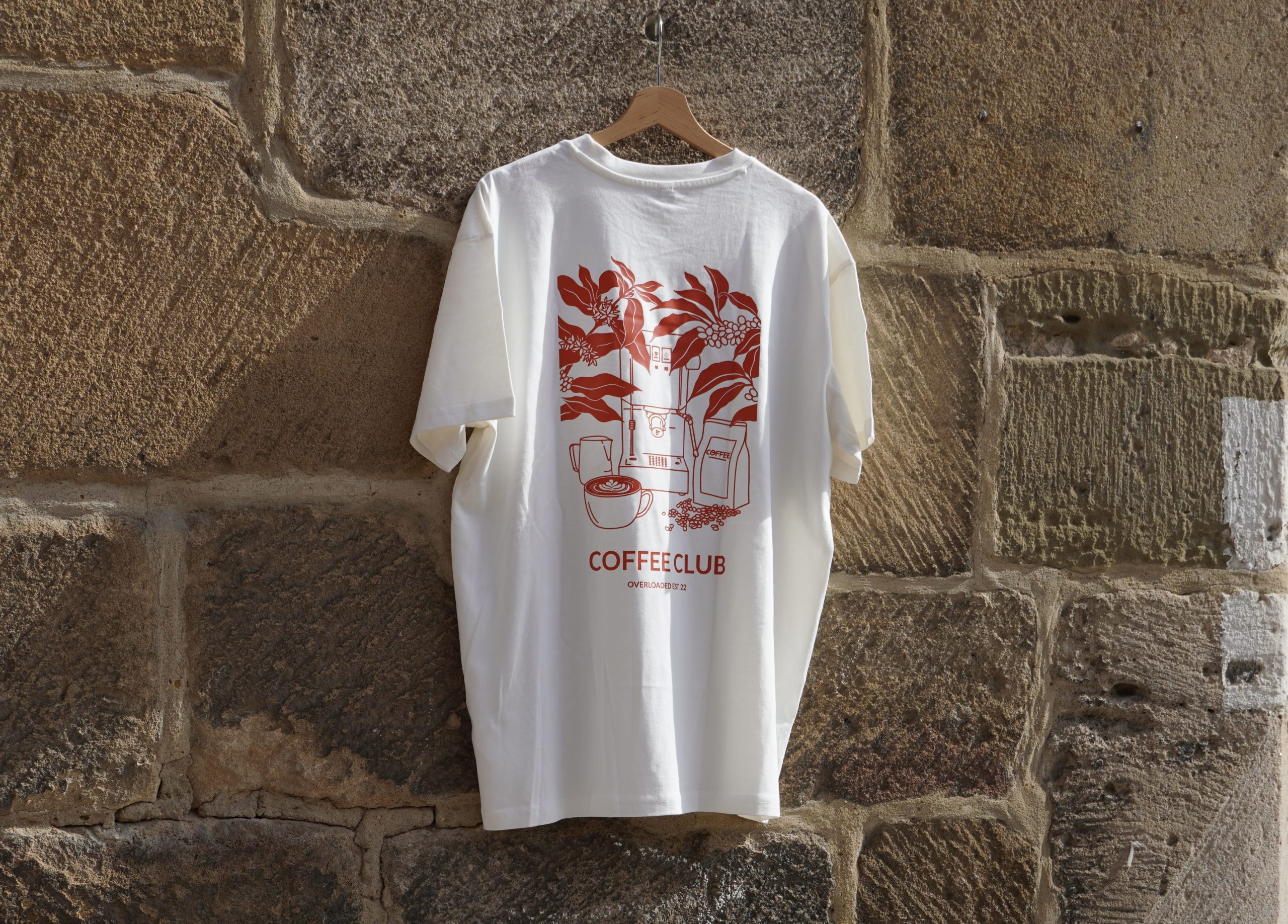 Coffee Club Oversized Shirt